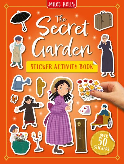 Cover image for Sticker Activity Book - Secret Garden Sticker Book (Sticker Activity Book) - Miles Kelly