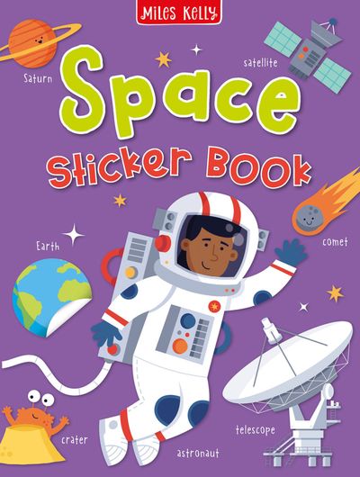 Cover image for Space Sticker Book - Miles Kelly