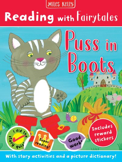 Cover image for Reading with Fairytales - Puss in Boots (Reading with Fairytales) - Miles Kelly