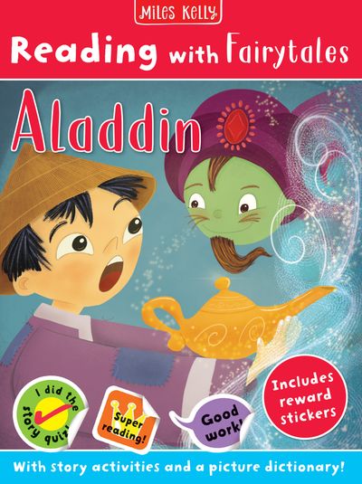 Cover image for Reading with Fairytales - Aladdin (Reading with Fairytales) - Miles Kelly