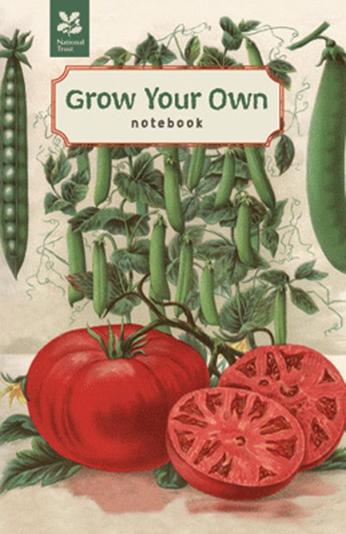 Grow Your Own Vegetables (Notebook), Sports, Hobbies & Travel, Hardback, National Trust and National Trust Books