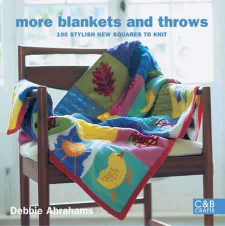 Cover image for Cosy Blankets and Throws: 100 stylish new squares to knit - Debbie Abrahams
