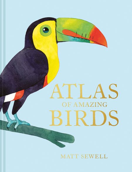 Cover image for Atlas of Amazing Birds - Matt Sewell