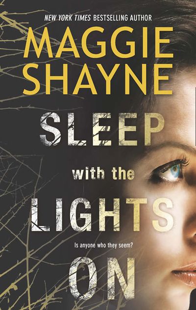 Cover image for A Brown and de Luca Novel - Sleep With The Lights On (A Brown and de Luca Novel, Book 1) - Maggie Shayne