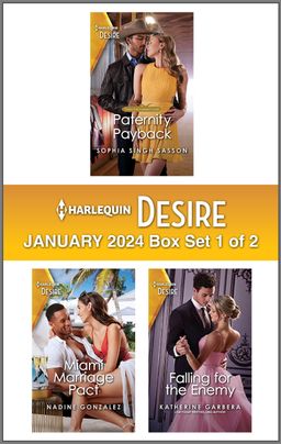 Harlequin Desire January 2024 - Box Set 1 of 2