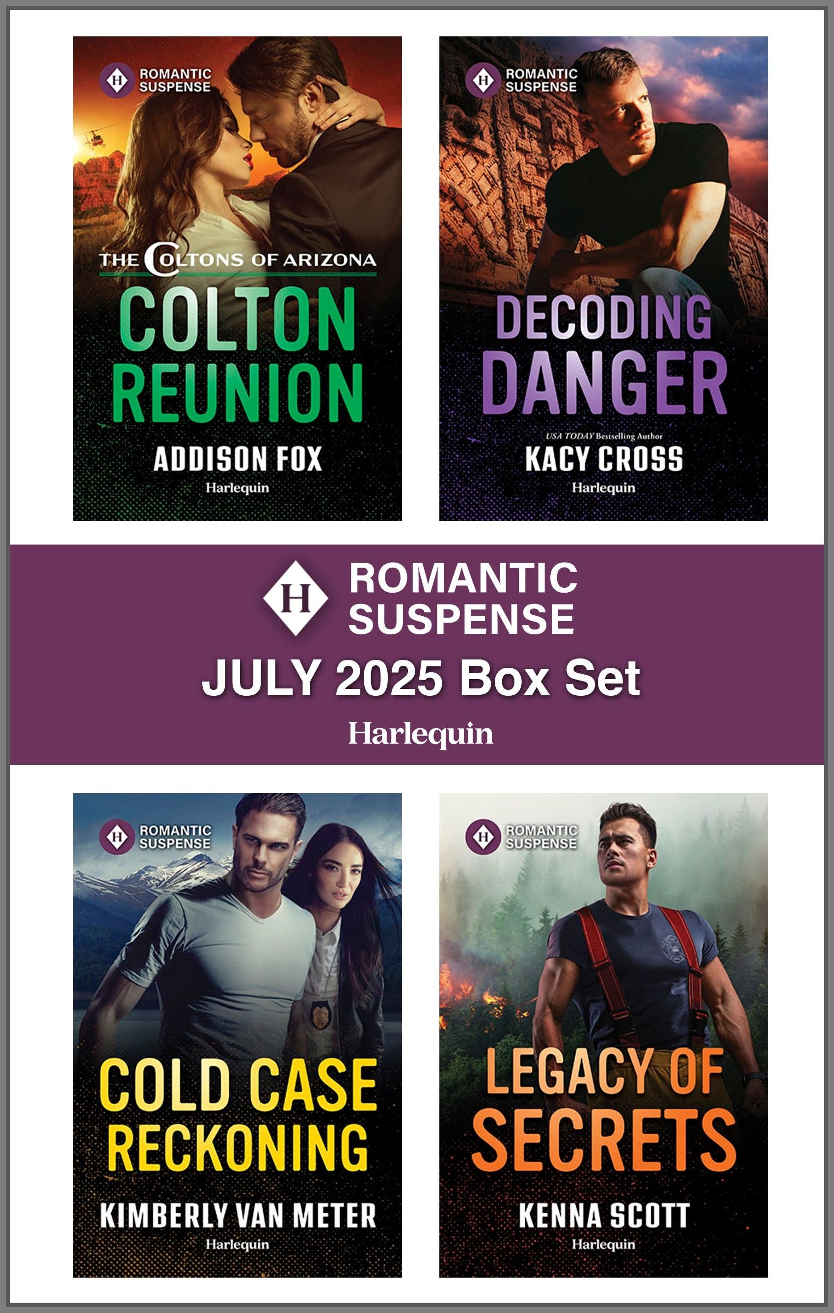 Harlequin Romantic Suspense July 2025 - Box Set