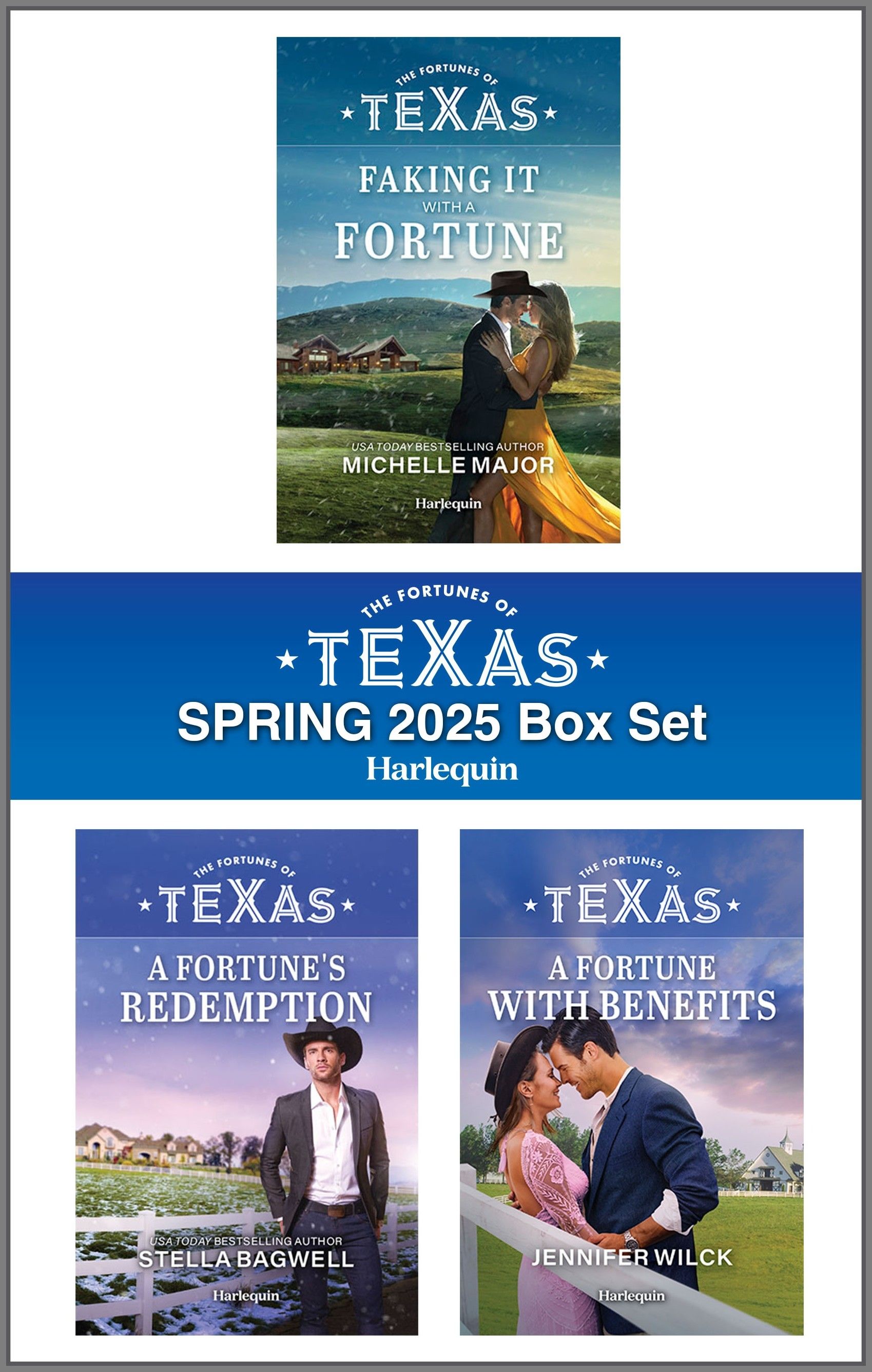 Harlequin Fortunes of Texas Spring 2025 - Box Set 1 of 1