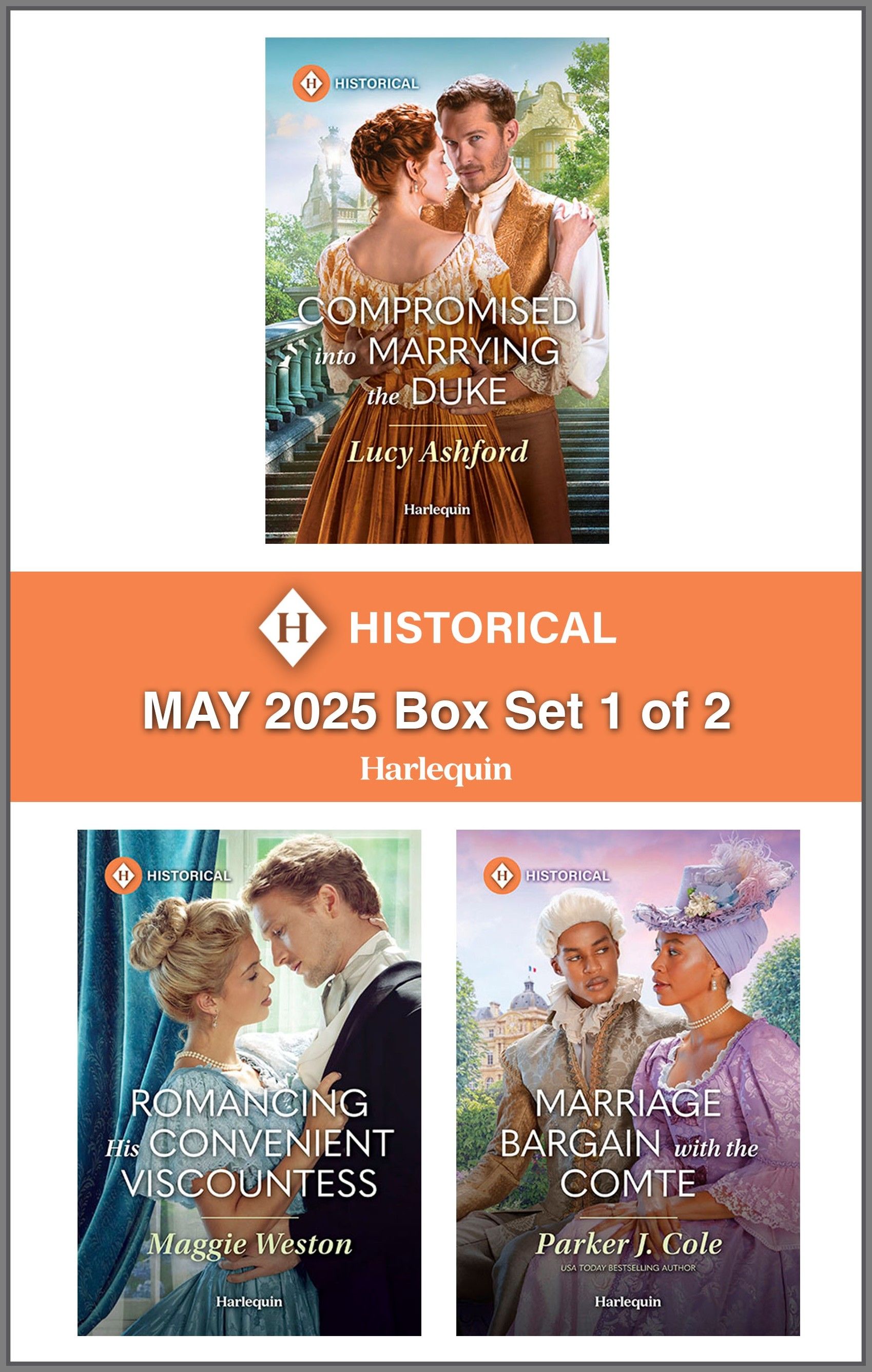 Harlequin Historical - May 2025 - Box Set 1 of 2