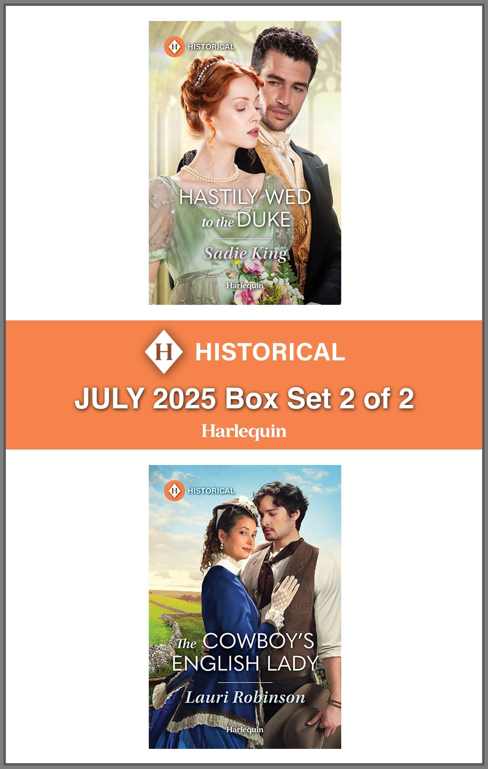 Harlequin Historical - July 2025 - Box Set 2 of 2