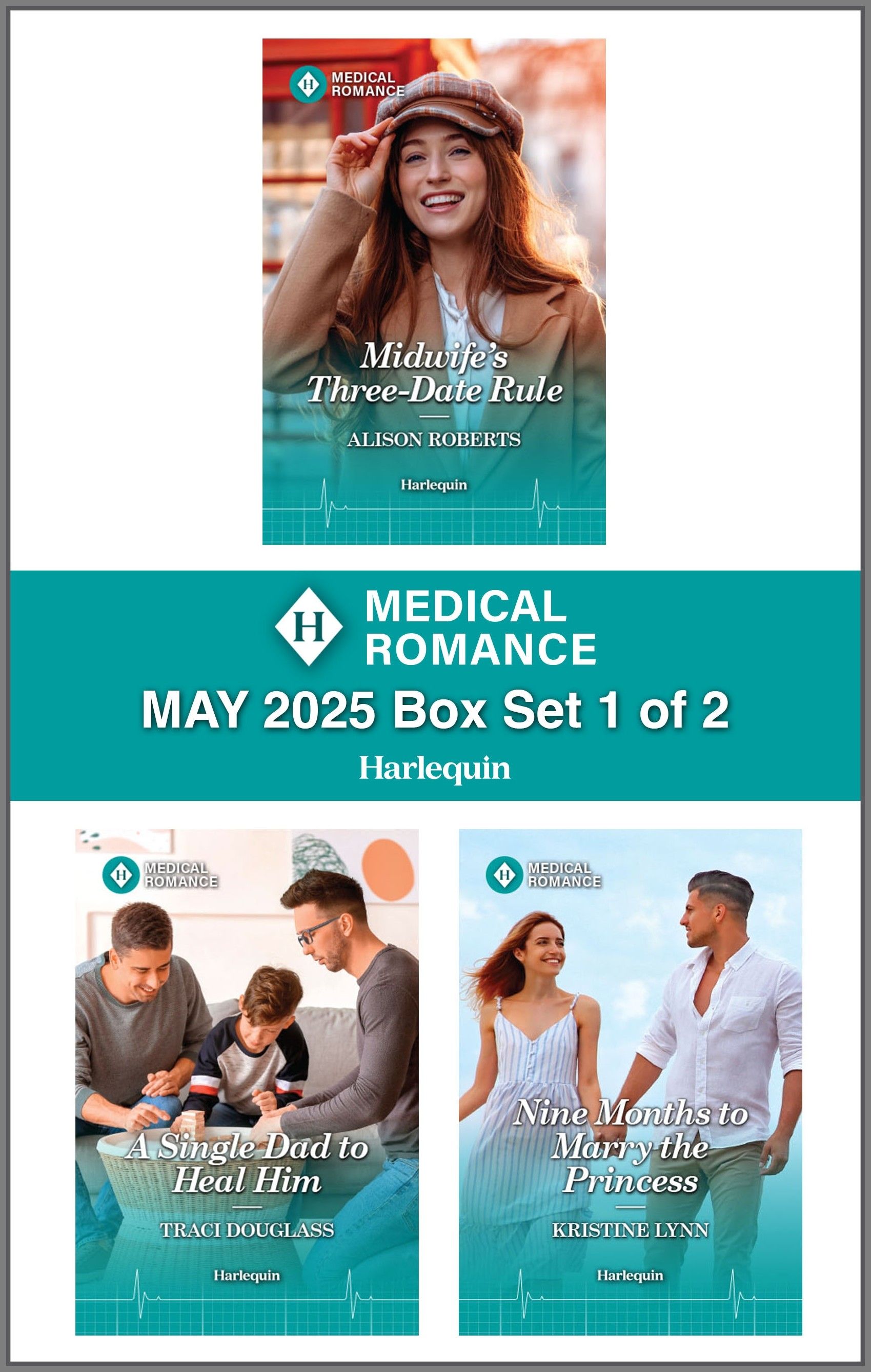Harlequin Medical Romance May 2025 - Box Set 1 of 2