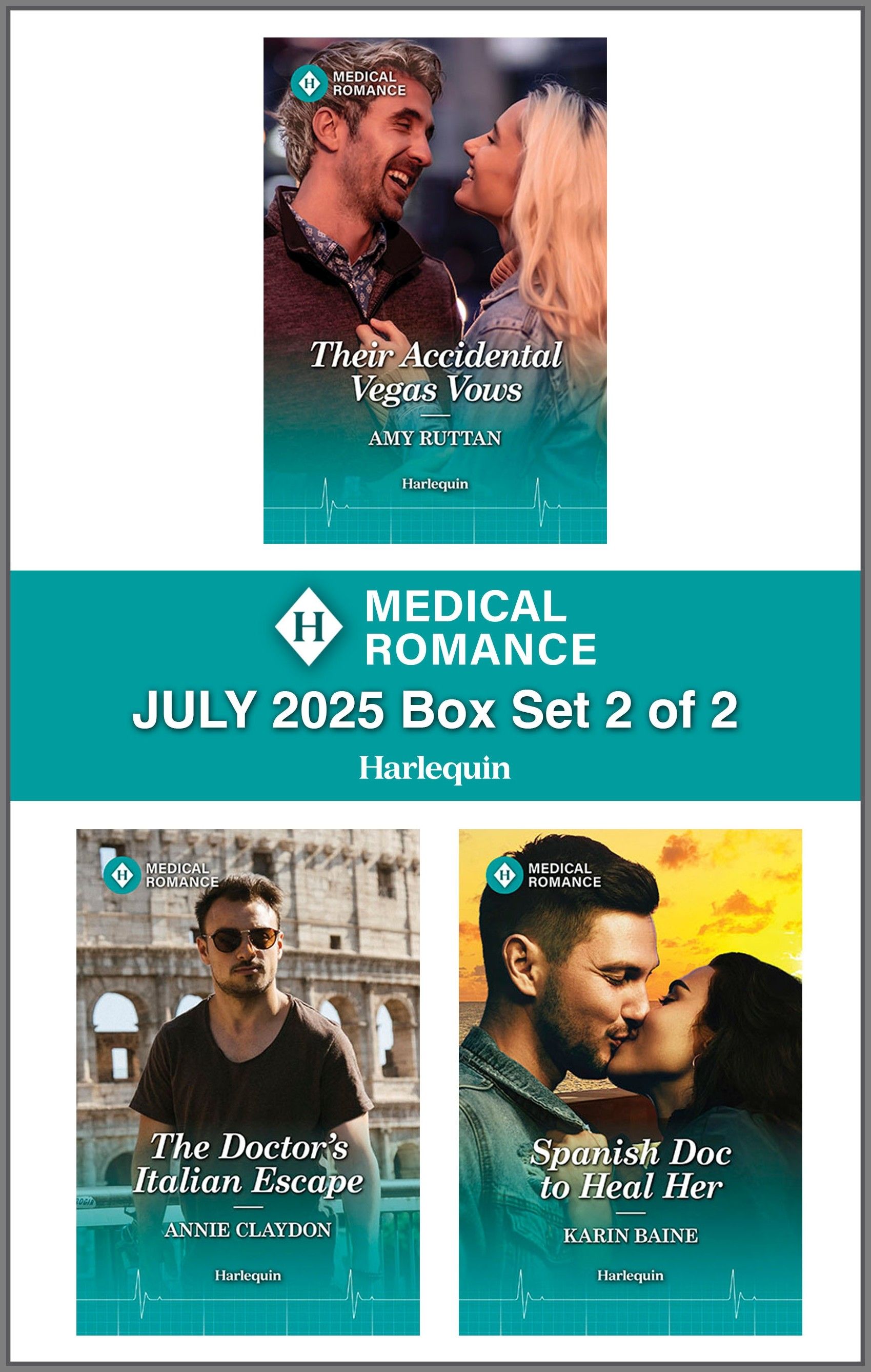 Harlequin Medical Romance July 2025 - Box Set 2 of 2