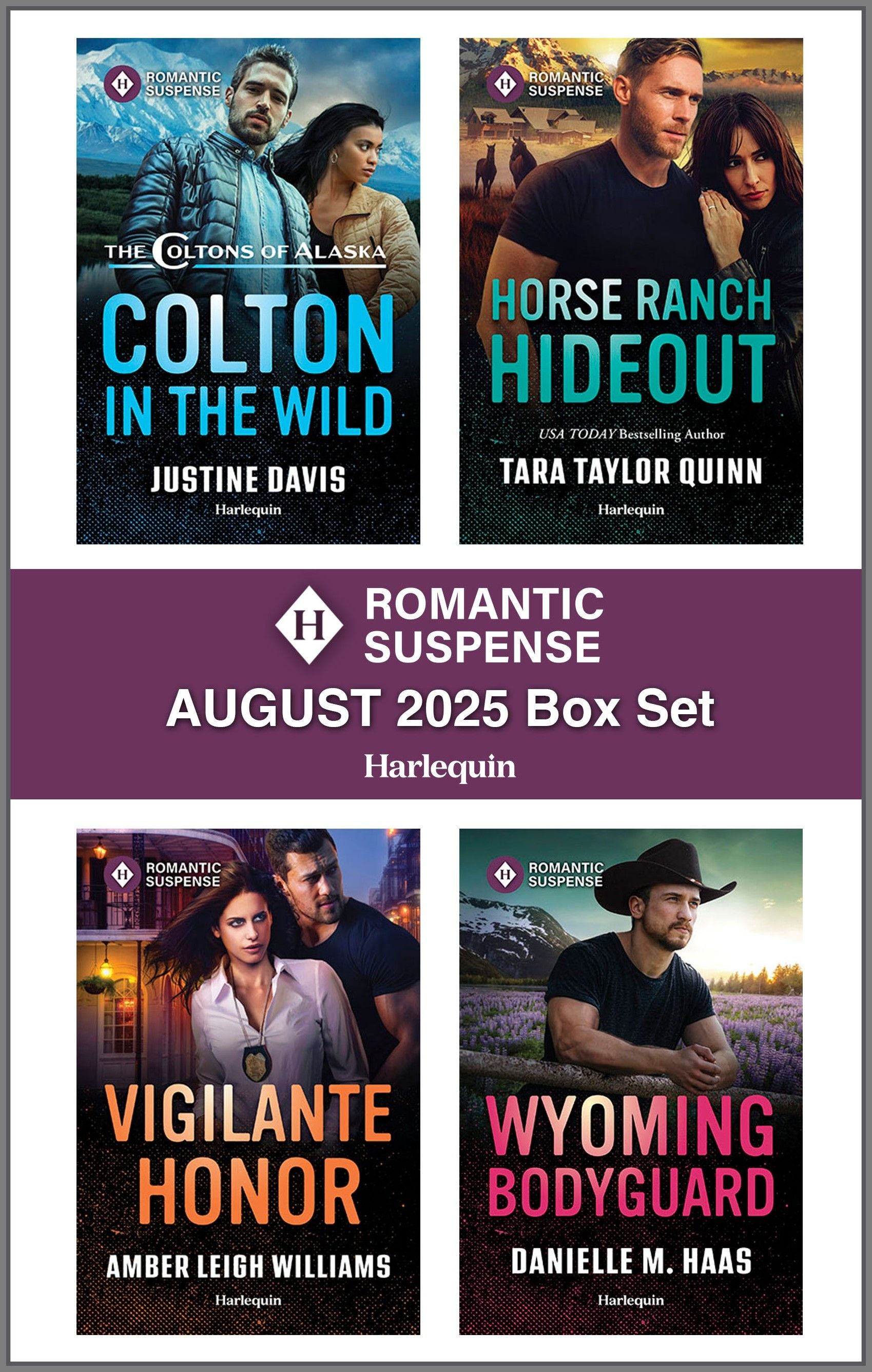 Harlequin Romantic Suspense August 2025 - Box Set