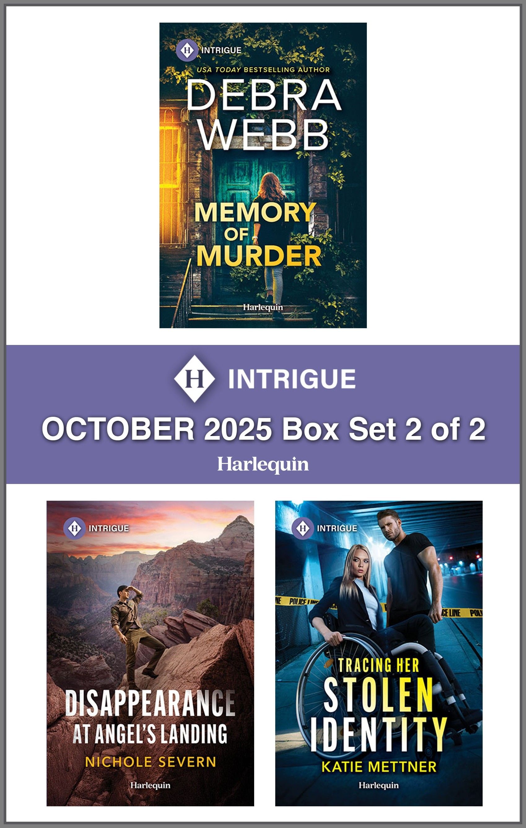 Harlequin Intrigue October 2025 - Box Set 2 of 2