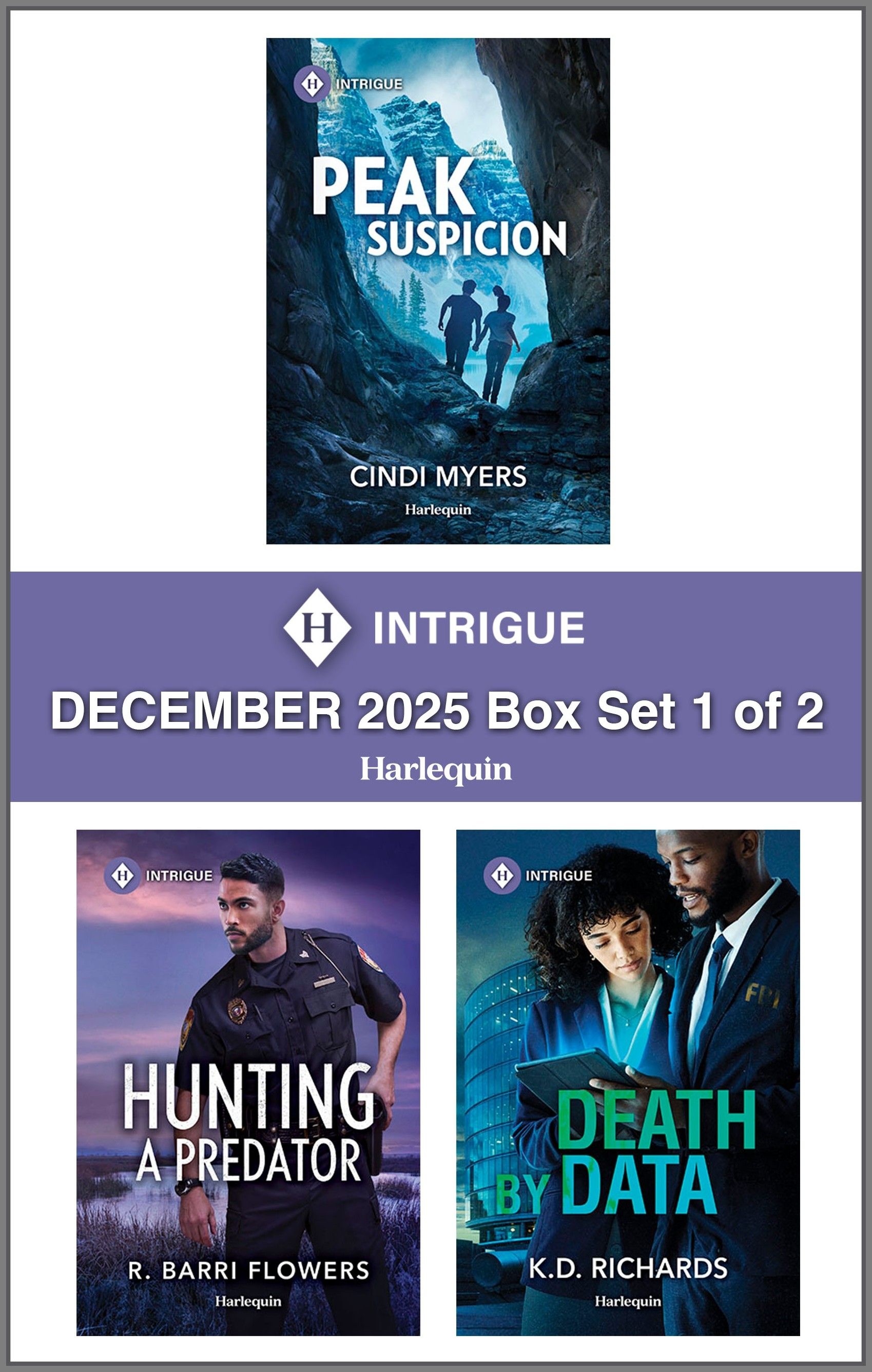 Harlequin Intrigue December 2025 - Box Set 1 of 2