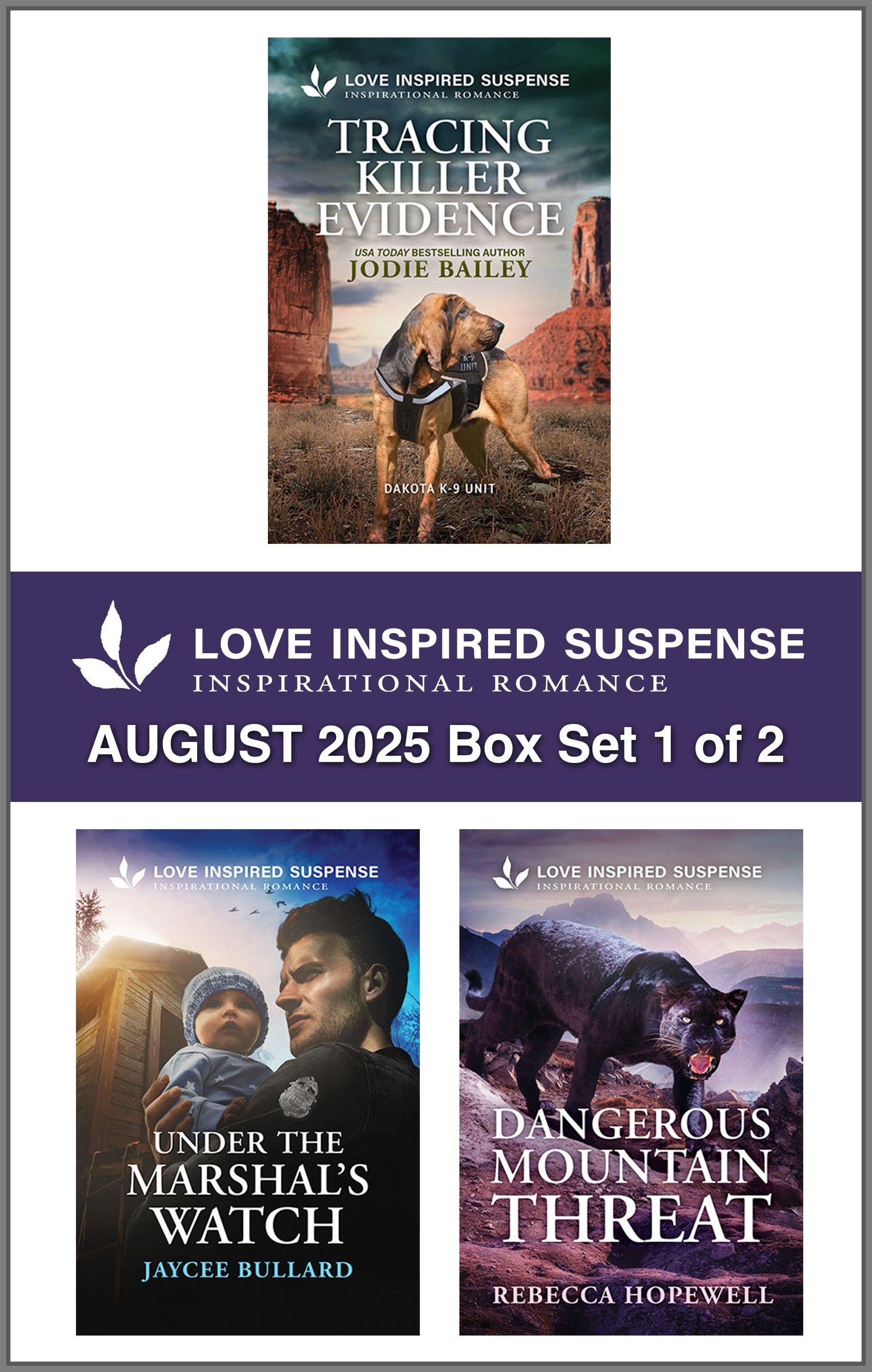 Love Inspired Suspense August 2025 - Box Set 1 of 2