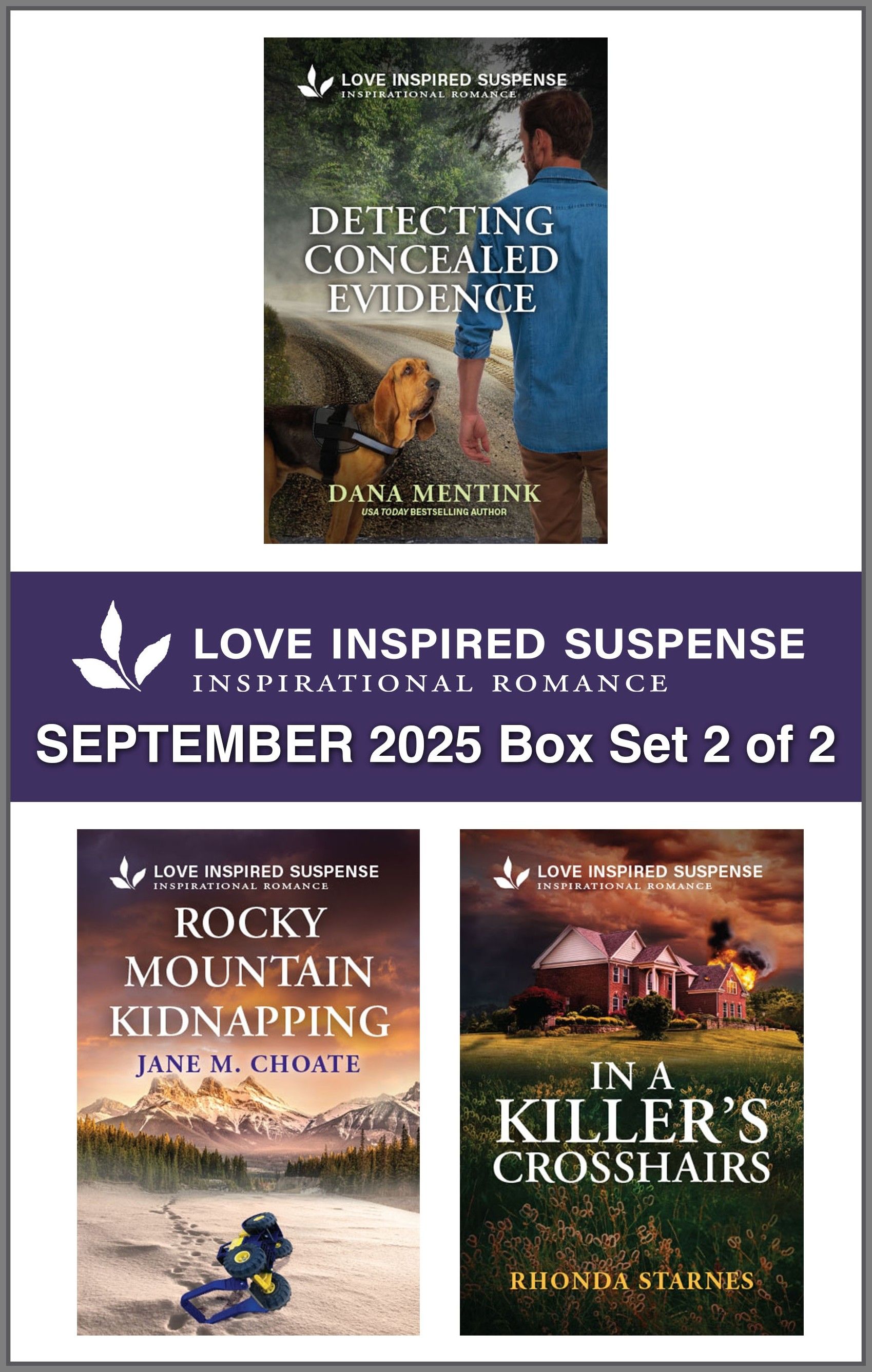 Love Inspired Suspense September 2025 - Box Set 2 of 2