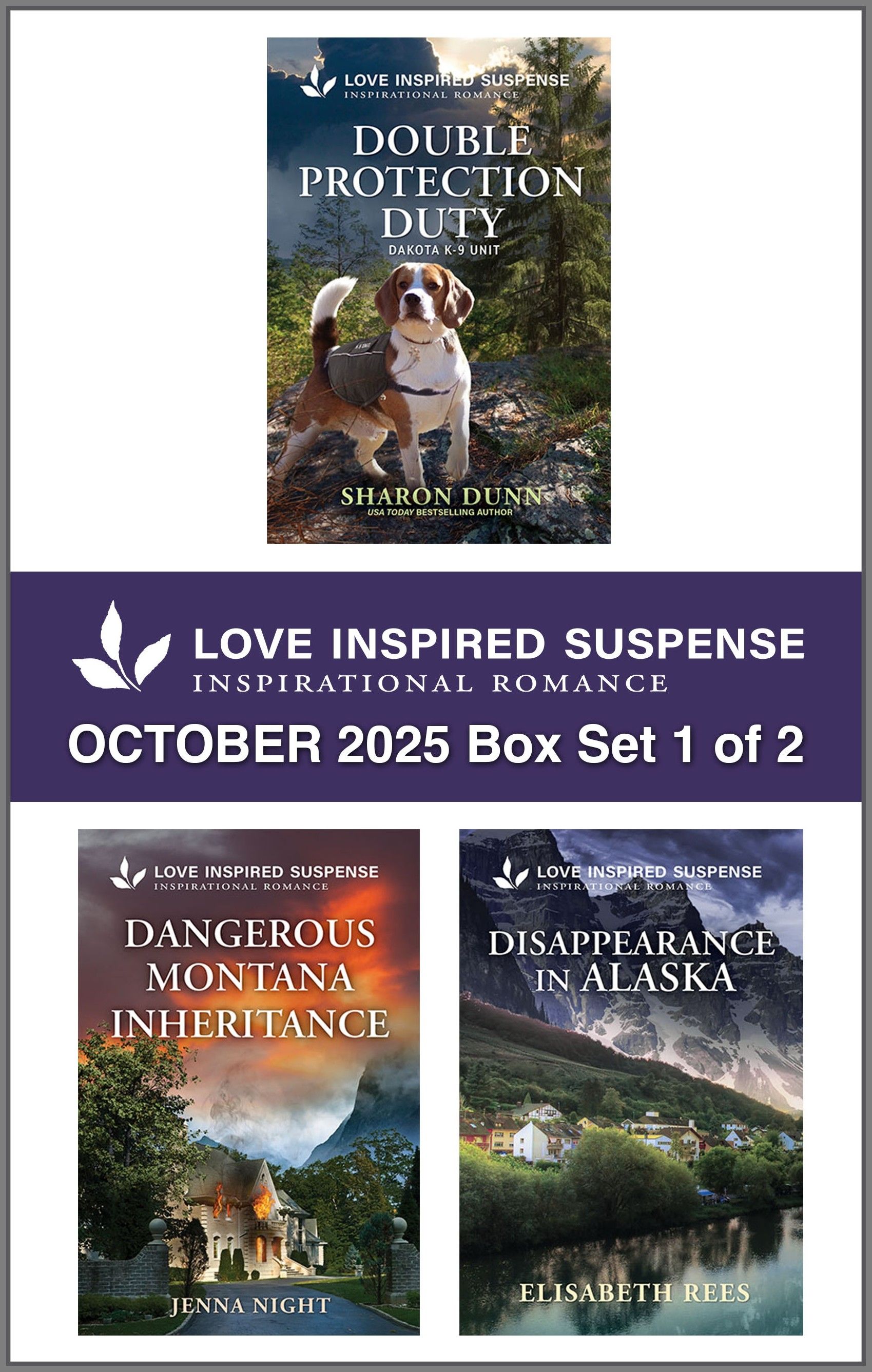 Love Inspired Suspense October 2025 - Box Set 1 of 2