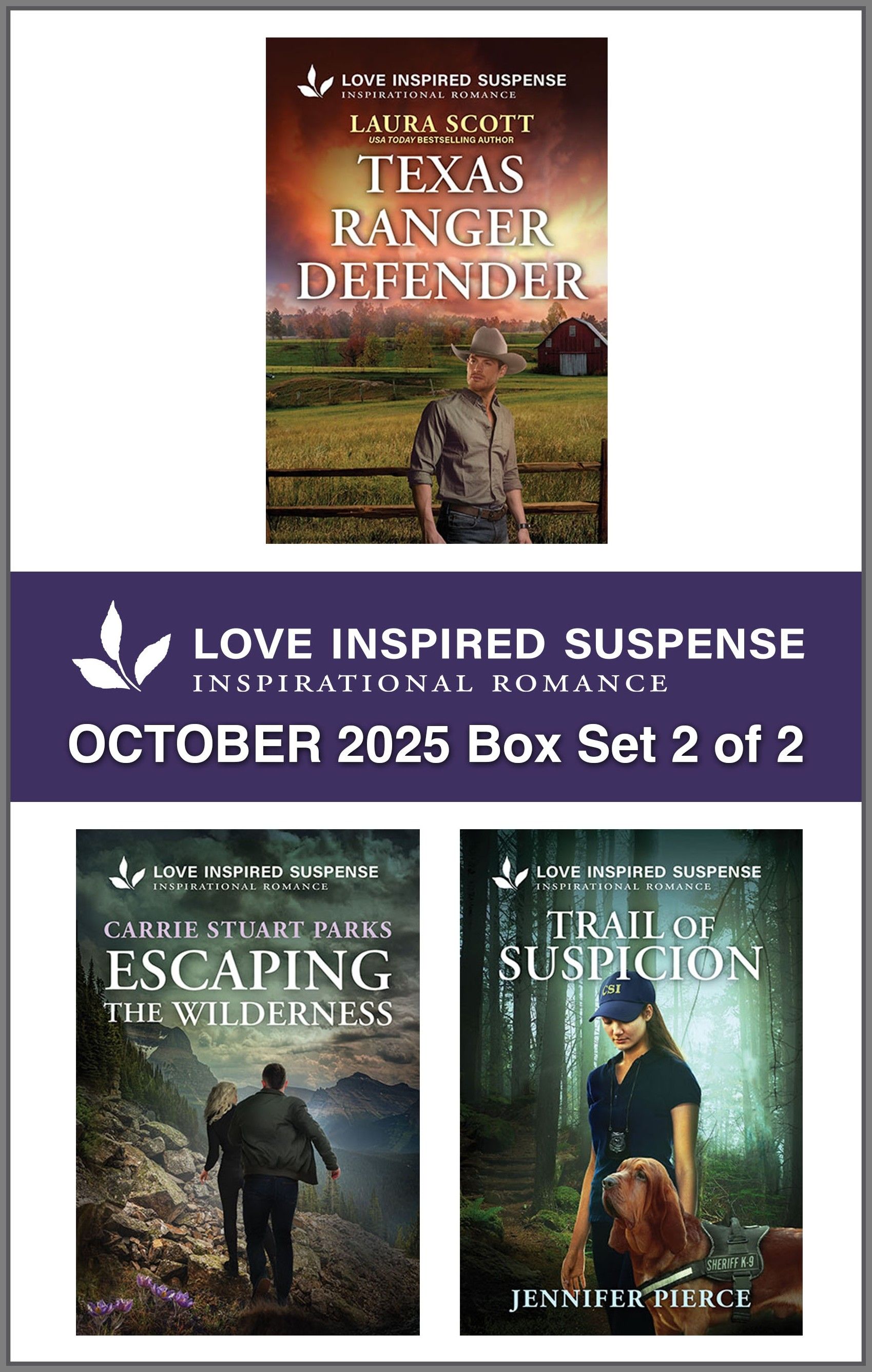 Love Inspired Suspense October 2025 - Box Set 2 of 2