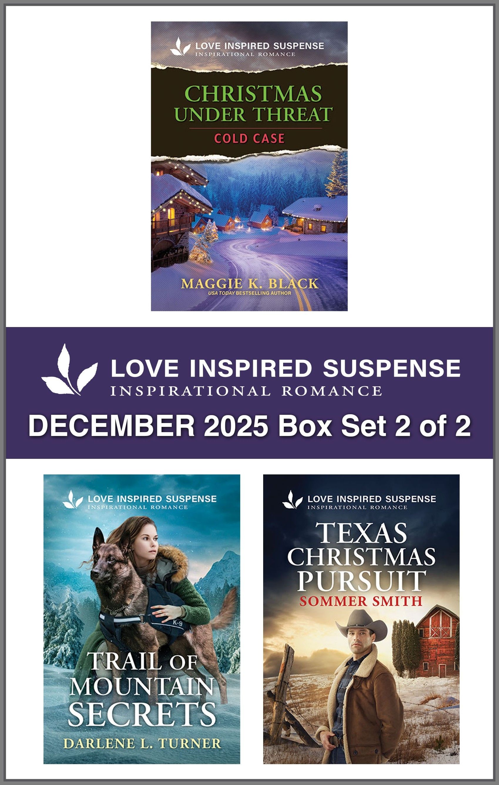 Love Inspired Suspense December 2025 - Box Set 2 of 2