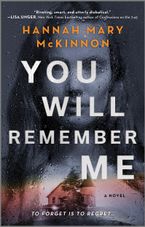 You Will Remember Me Paperback  by Hannah Mary McKinnon