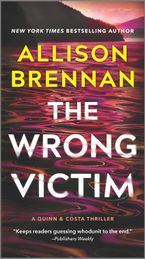 The Wrong Victim Paperback  by Allison Brennan