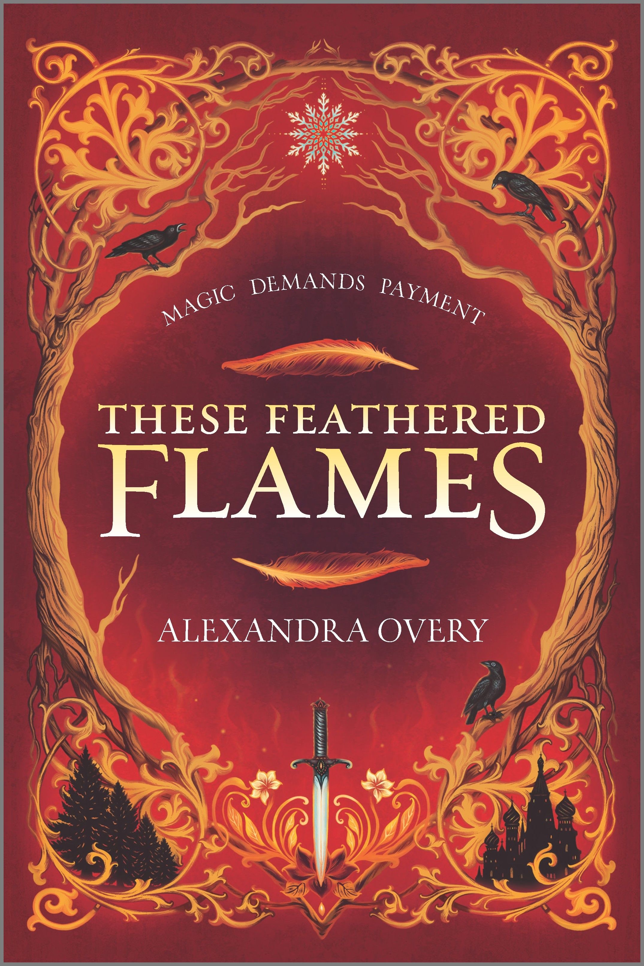 These Feathered Flames by Alexandra Overy 9781335426277 NEW Free UK Delivery - Image 4