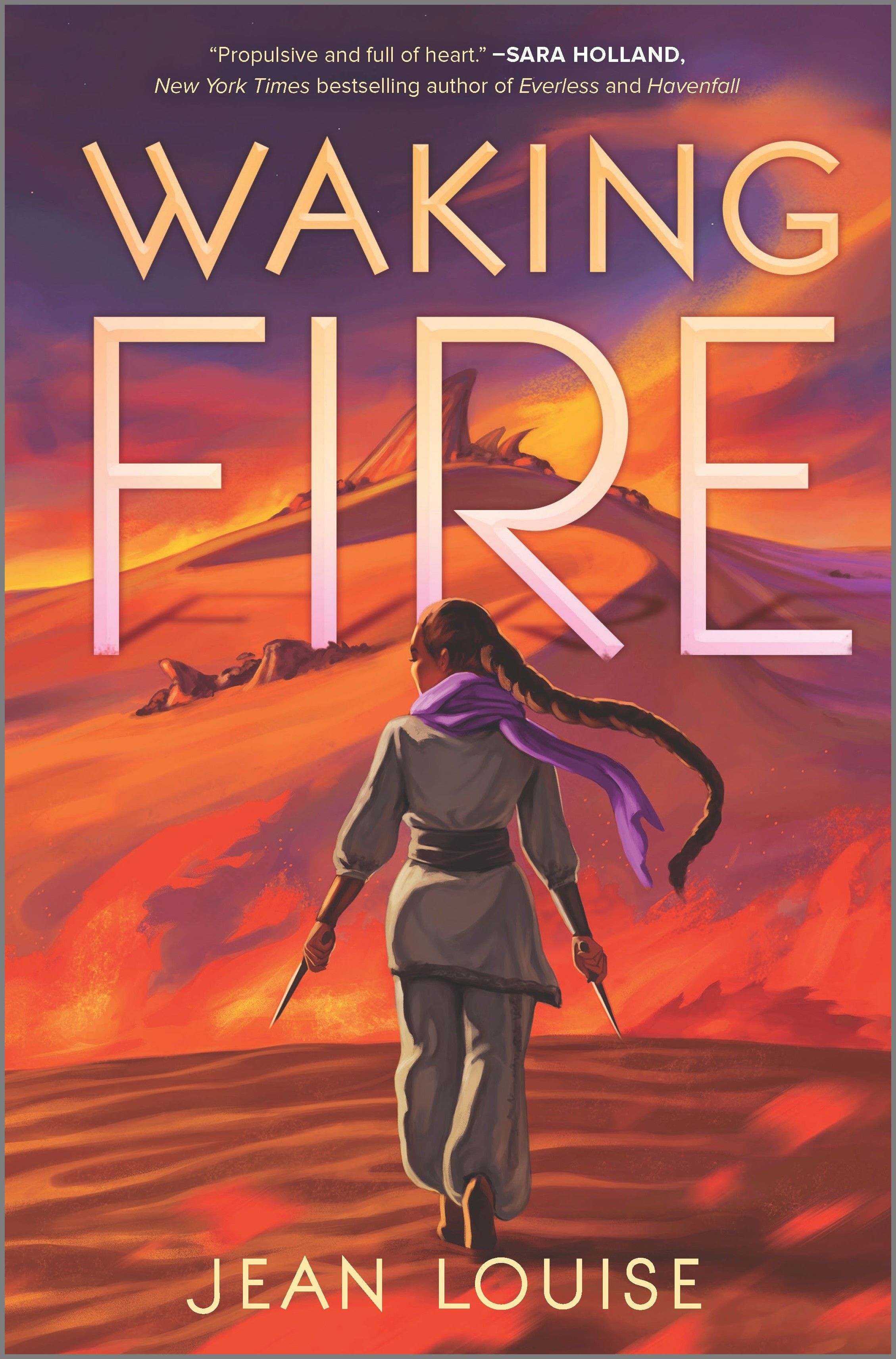 Waking Fire, Hardback, Jean Louise