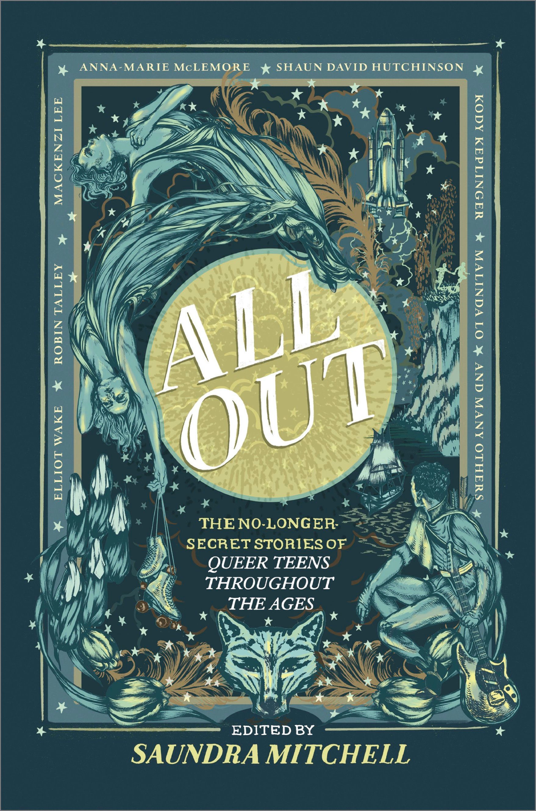 All Out: The No-Longer-Secret Stories of Queer Teens throughout the Ages Book Cover