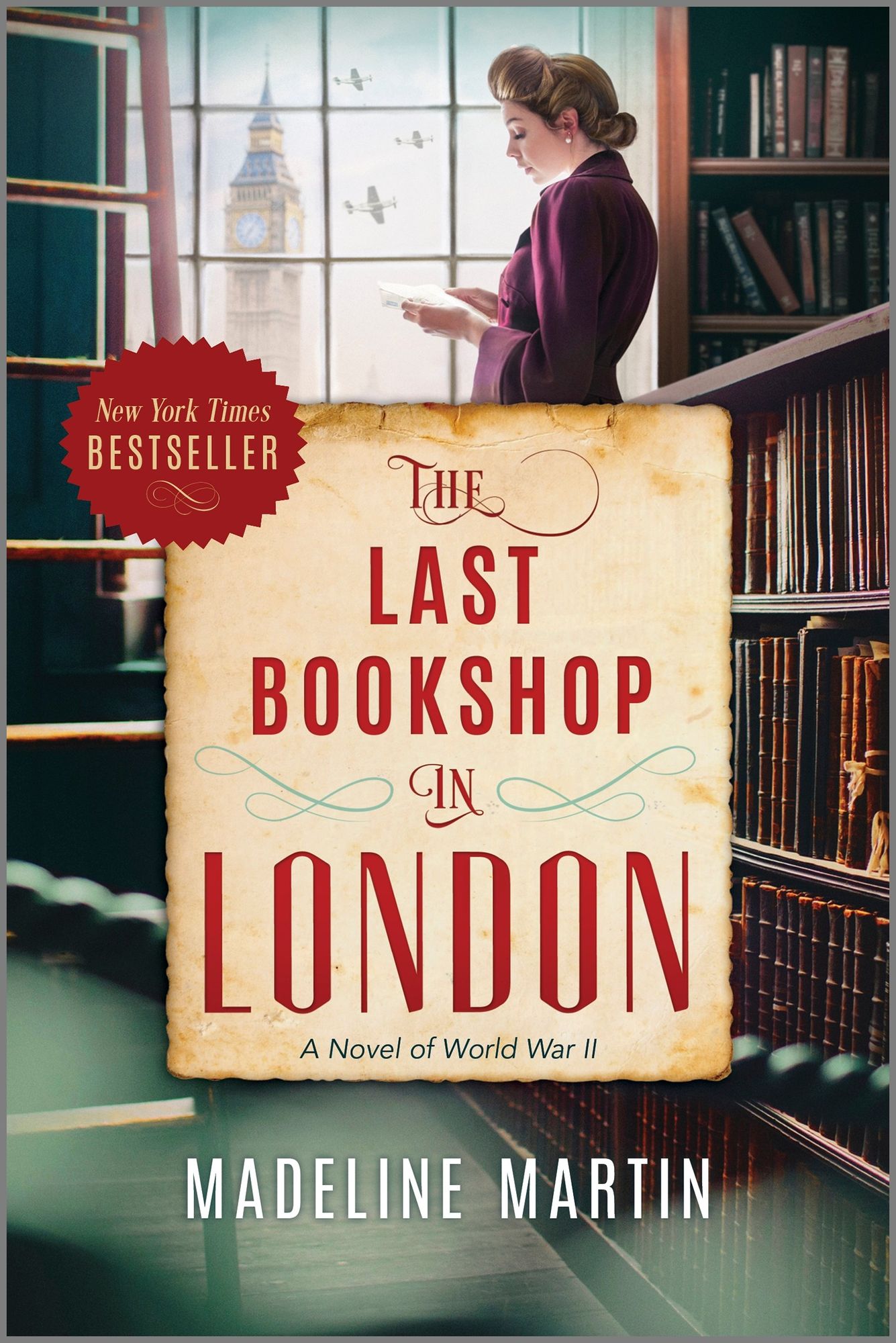 The Last Bookshop in London by Madeline Martin 