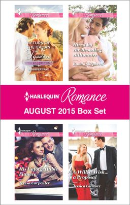 Harlequin Romance August 2015 Box Set