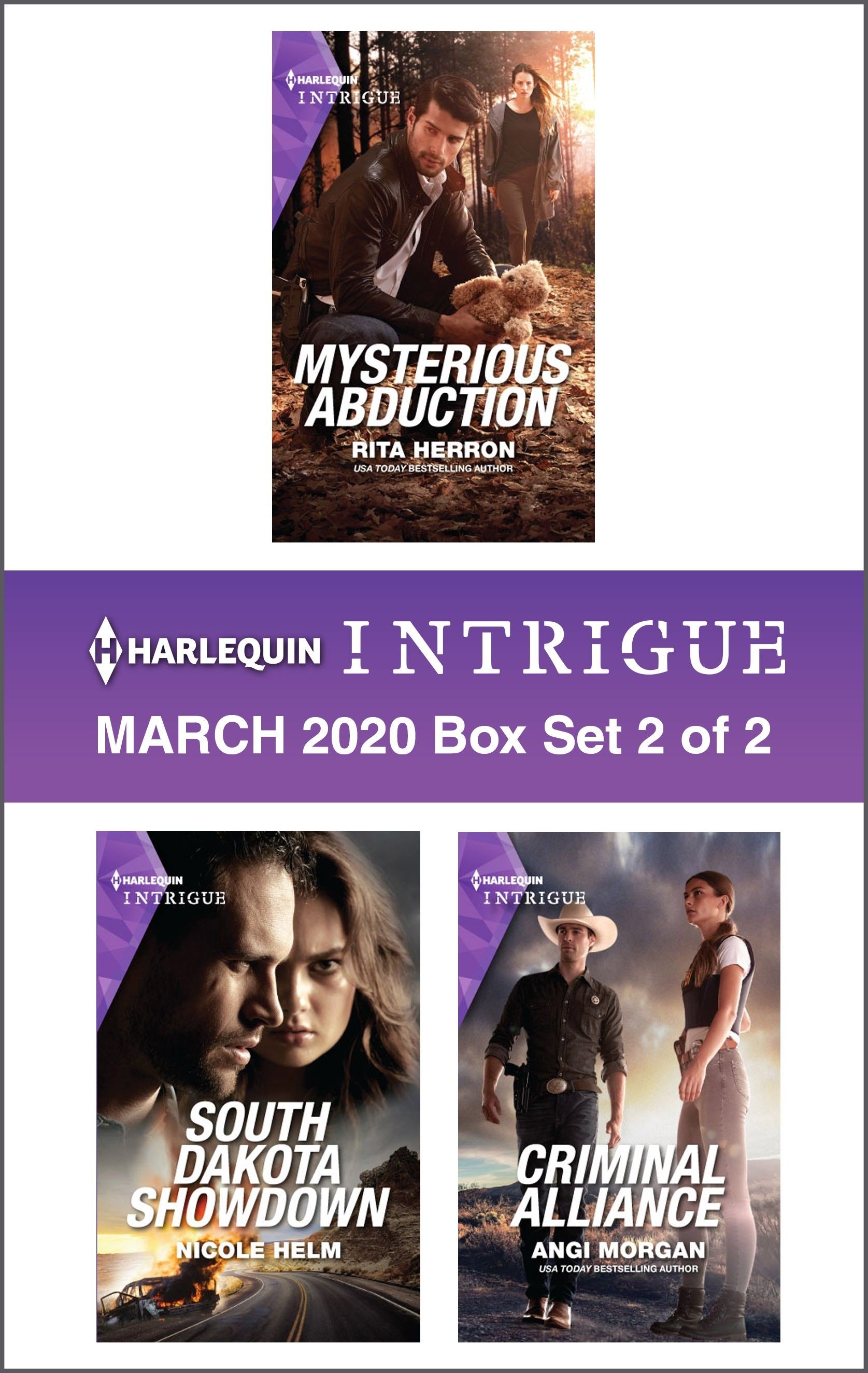Harlequin Intrigue March 2020 - Box Set 2 of 2