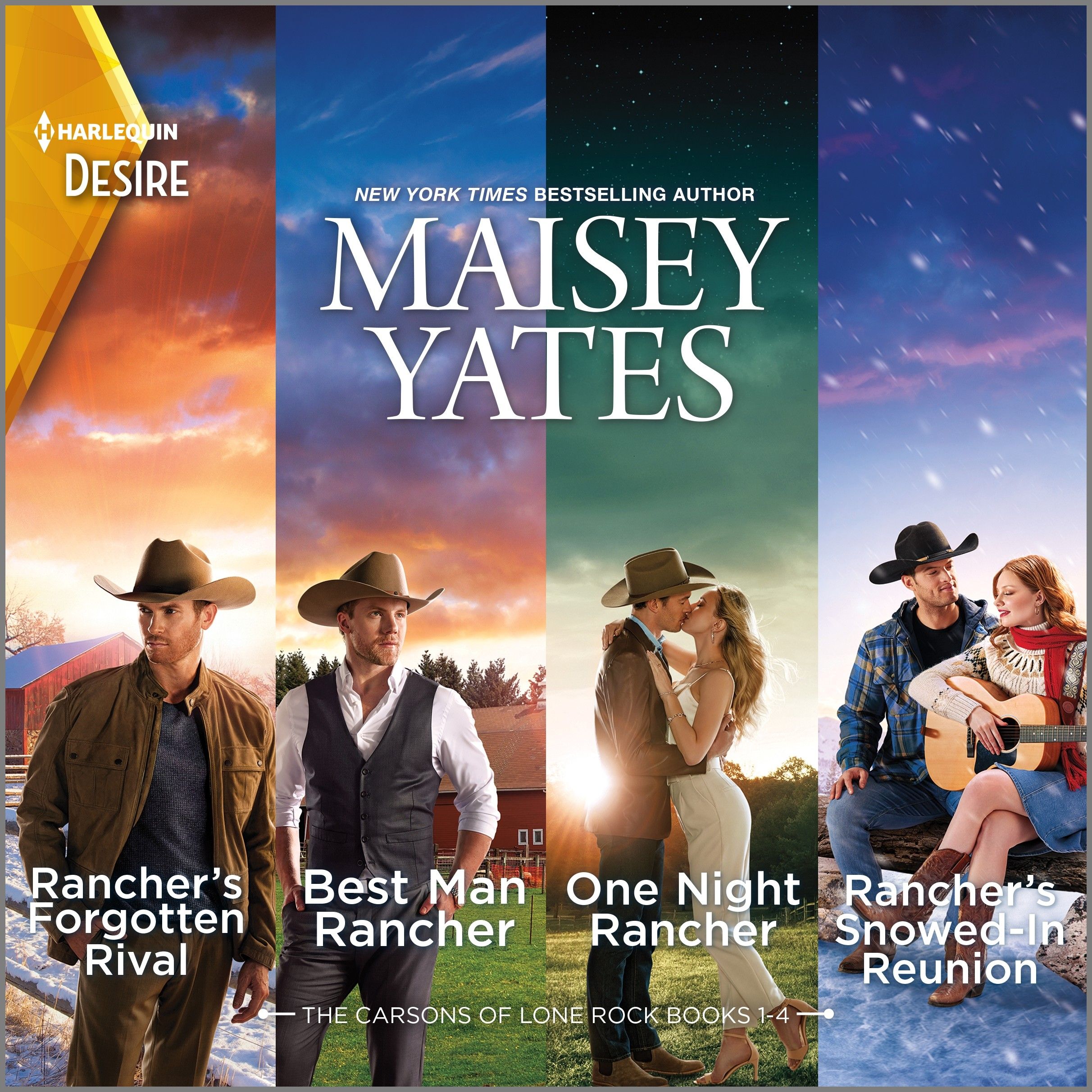 The Carsons of Lone Rock Books 1-4